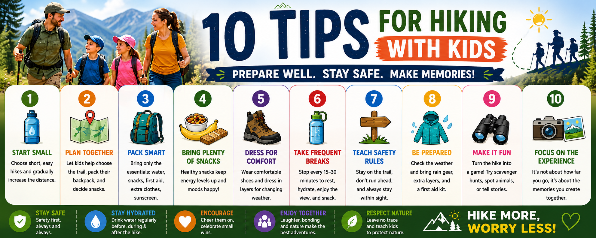 10 Tips for Hiking with Kids