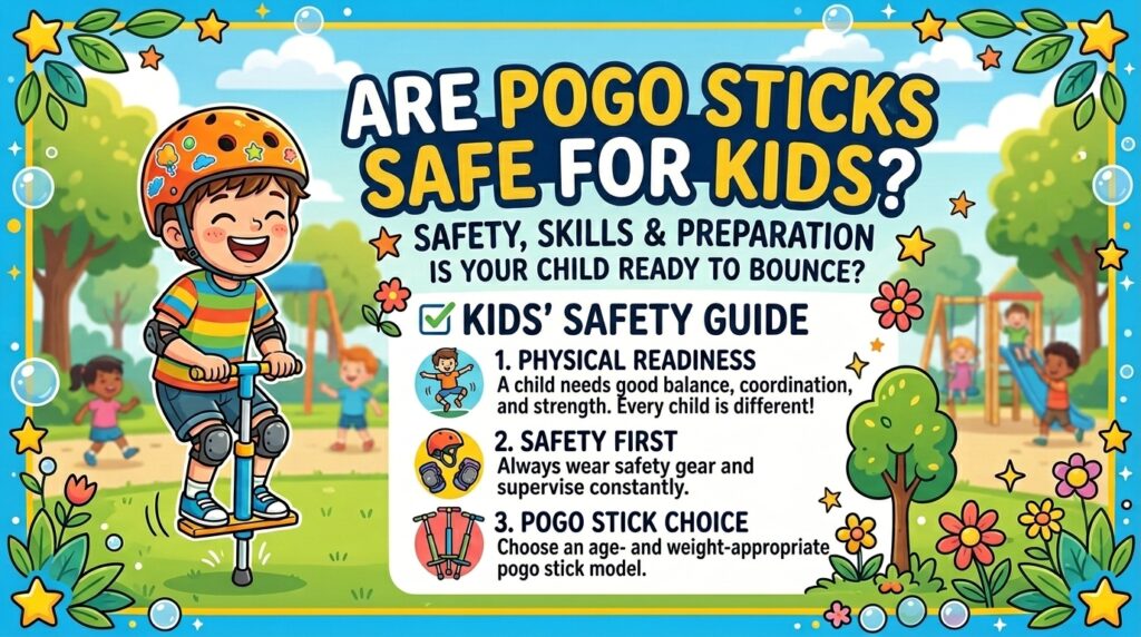 Are pogo sticks safe for kids
