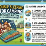 Best Double Sleeping Pads for Camping