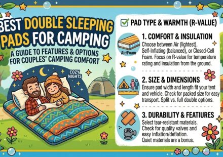 Best Double Sleeping Pads for Camping