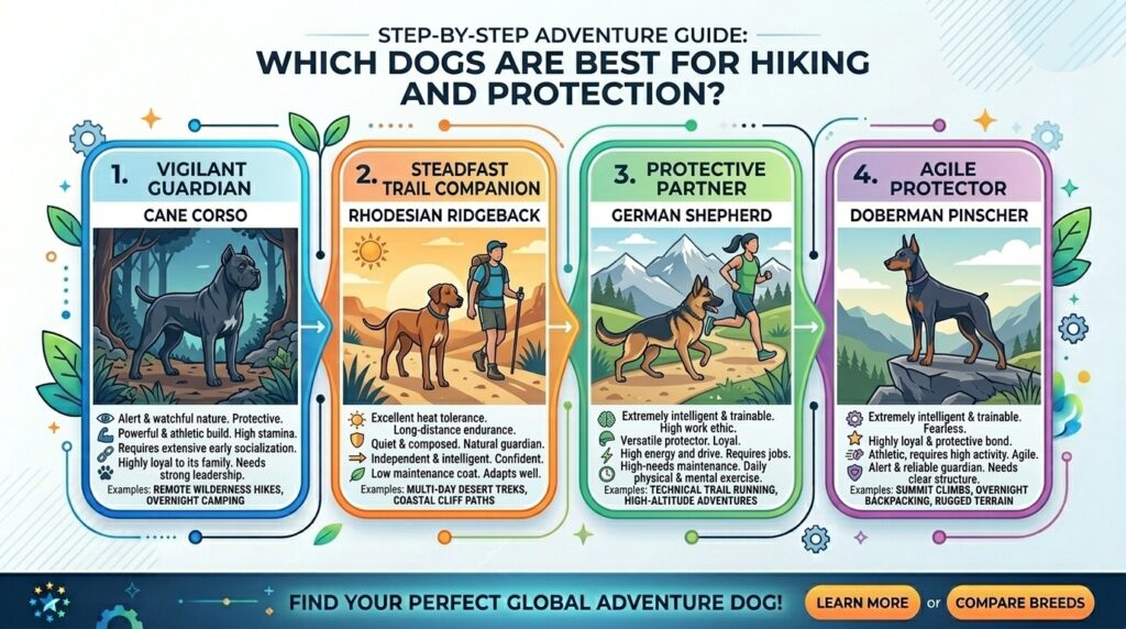 Best dogs for hiking and protection