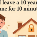 Can I leave a 10 year old at home for 10 minutes?