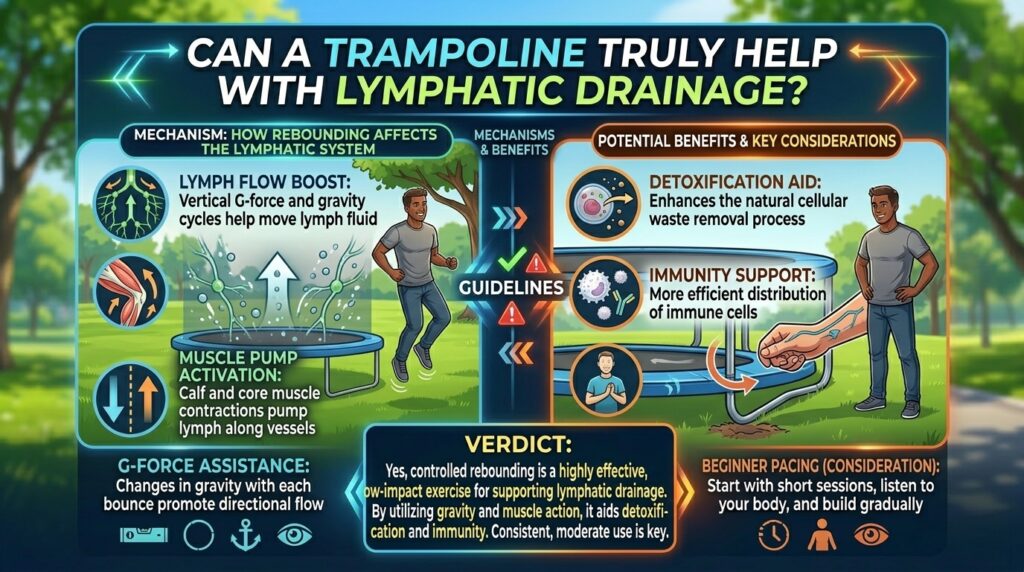 Can a Trampoline Truly Help with Lymphatic Drainage