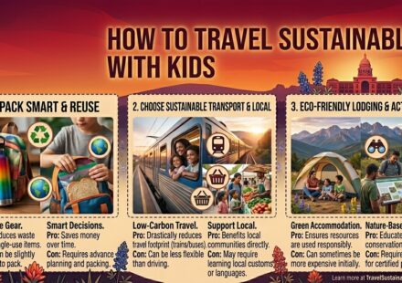 How to Travel Sustainably With Kids
