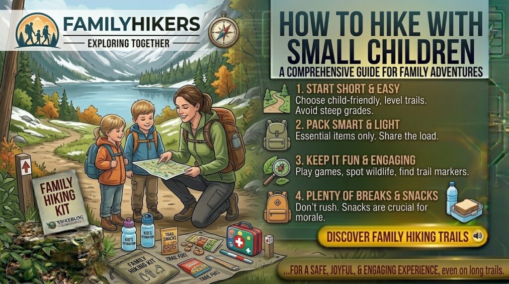 How to hike with small children