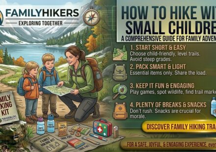 How to hike with small children