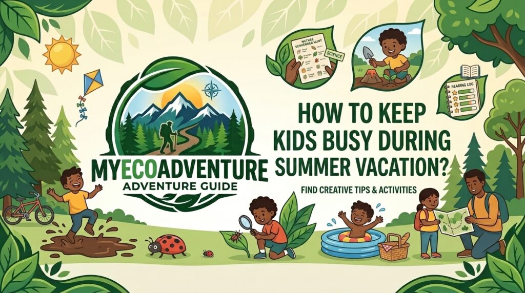 How to keep kids busy during summer vacation