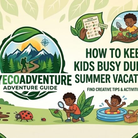 How to keep kids busy during summer vacation