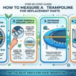 How to measure a trampoline for replacement parts