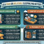Is a foam or inflatable sleeping pad better