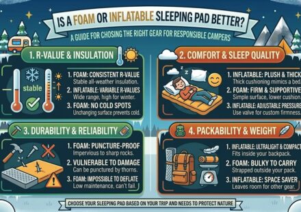 Is a foam or inflatable sleeping pad better