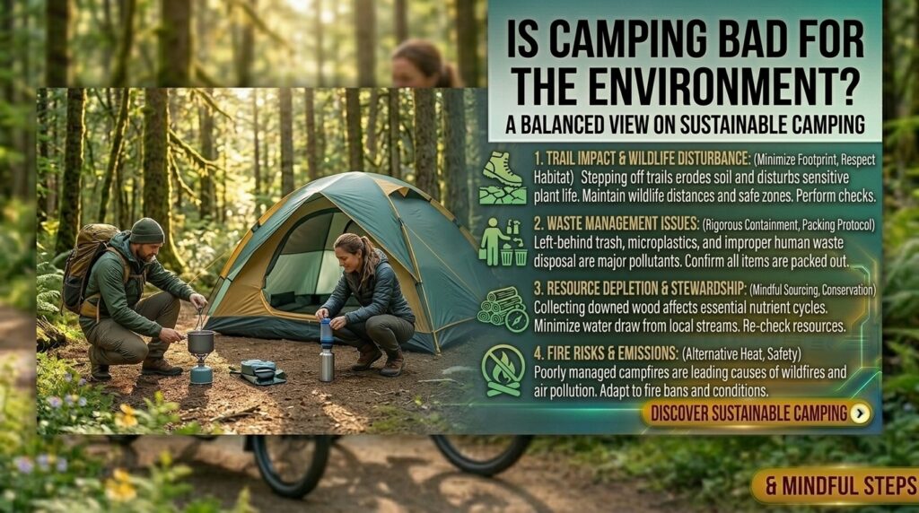 Is camping bad for the environment