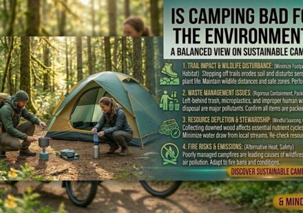 Is camping bad for the environment