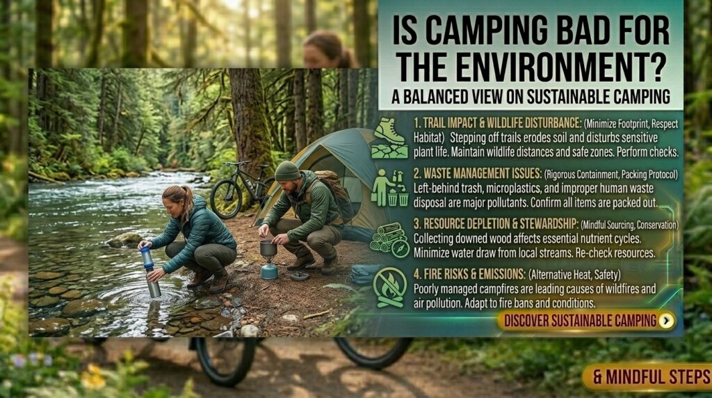 Is camping bad for the environment