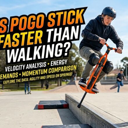 Is pogo stick faster than walking