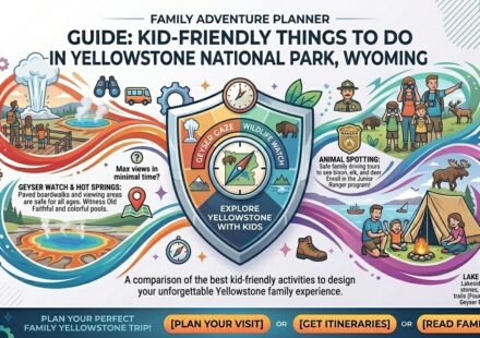 Kid friendly things to do in Yellowstone national park