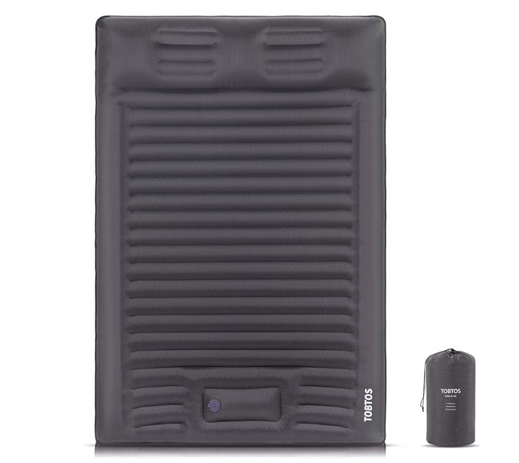 TOBTOS Double Sleeping Pad for Camping