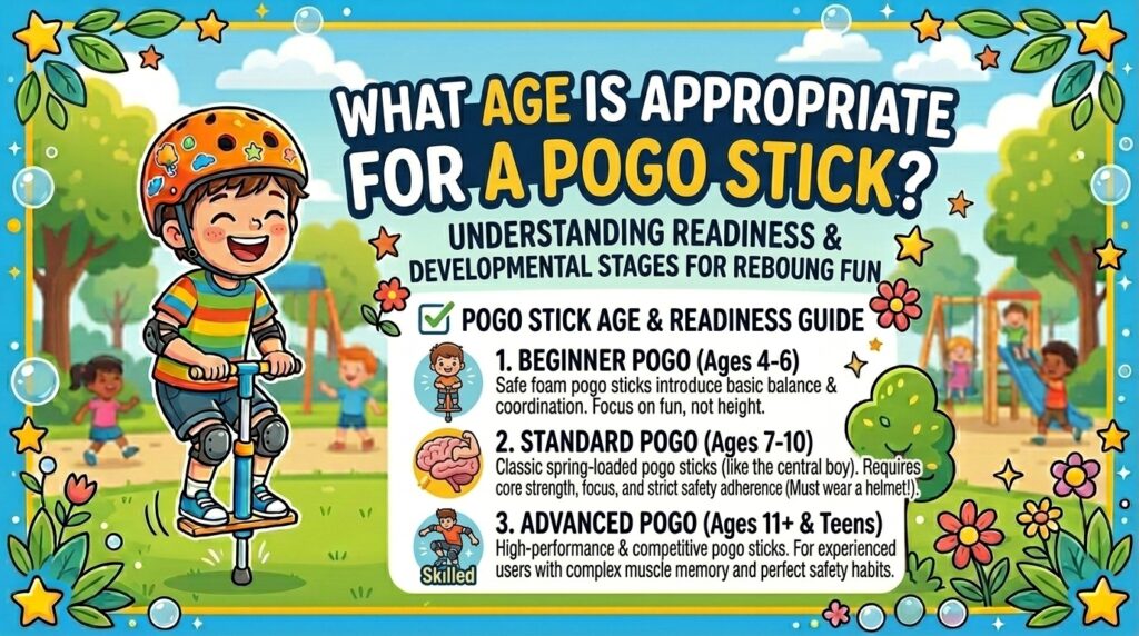 What age is appropriate for a pogo stick