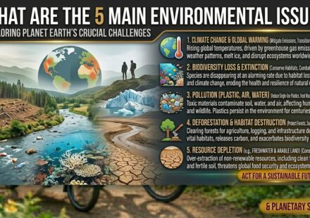 What are the 5 main environmental issues
