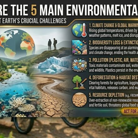What are the 5 main environmental issues
