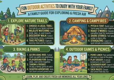 What kinds of outdoor activities do you enjoy with your family