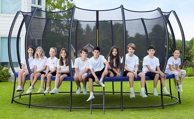 Zupapa 1800LBS Trampoline -Best backyard trampoline for gymnastics