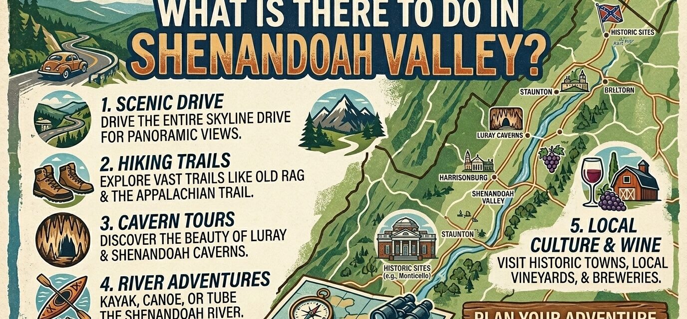 What is there to do in shenandoah valley