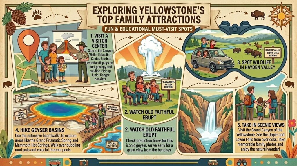 What to do in Yellowstone with family