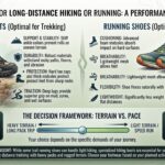 Are hiking boots good enough while walking or running for long distance