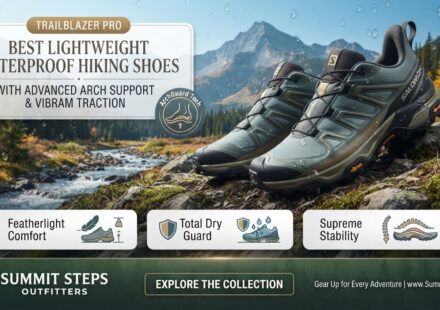 Best lightweight waterproof hiking shoes with arch support 