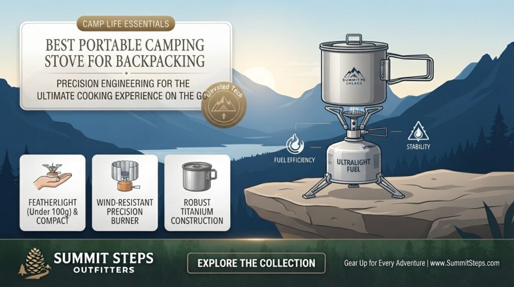 Best portable camping stove for backpacking