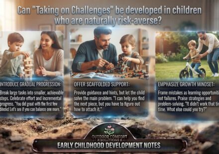 Can Taking on Challenges be developed in children who are naturally risk-averse