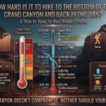 How hard is it to hike to the bottom of the Grand Canyon and back in one day