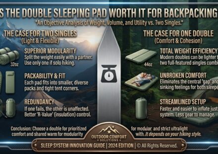 Is the Double sleeping pad worth it for backpacking