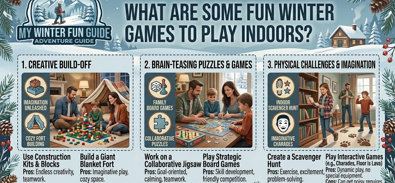 What are some fun winter games to play indoors