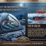 What happens if the weather gets colder than the pad’s R-value