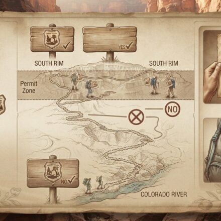 Do I need a permit to day hike to the bottom of the Grand Canyon