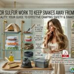 Does salt or sulfur work to keep snakes away from tent