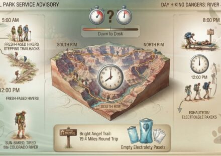 How long does it take to hike to the bottom of the Grand Canyon and back in one day