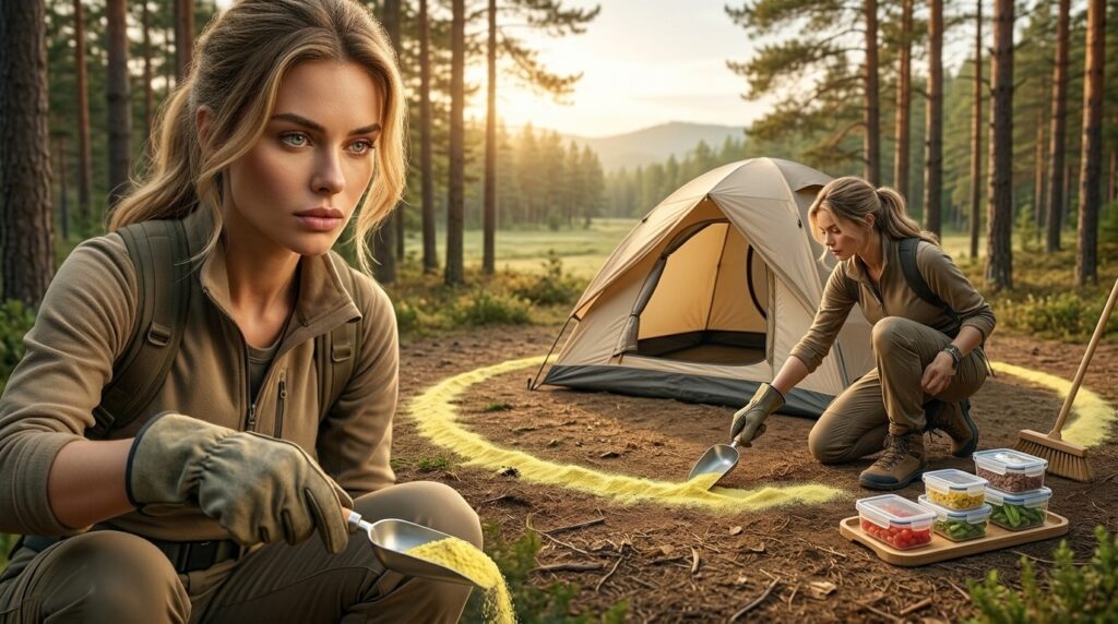 What is the absolute best way to keep snakes away from my tent