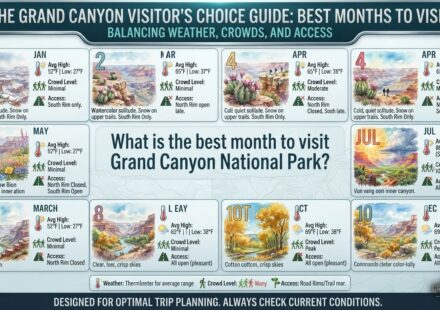 What is the best month to visit Grand Canyon National Park