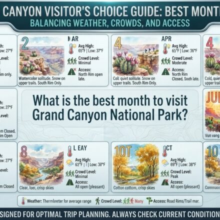 What is the best month to visit Grand Canyon National Park