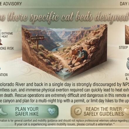 Why does the National Park Service recommend against day hiking to the river