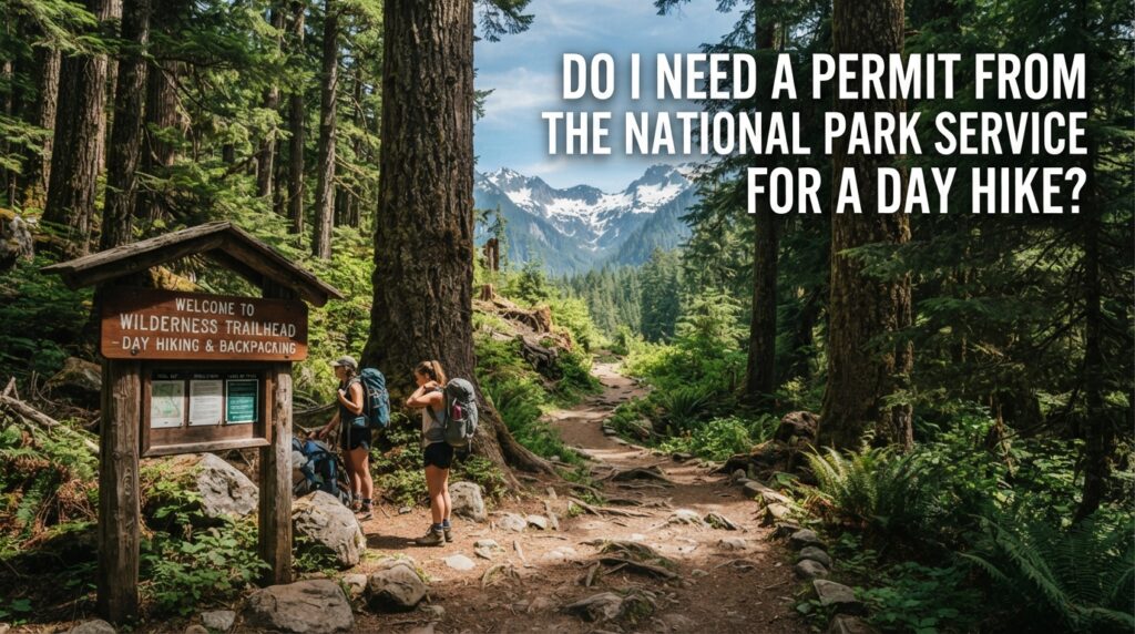 Do I need a permit from the National Park Service for a day hike