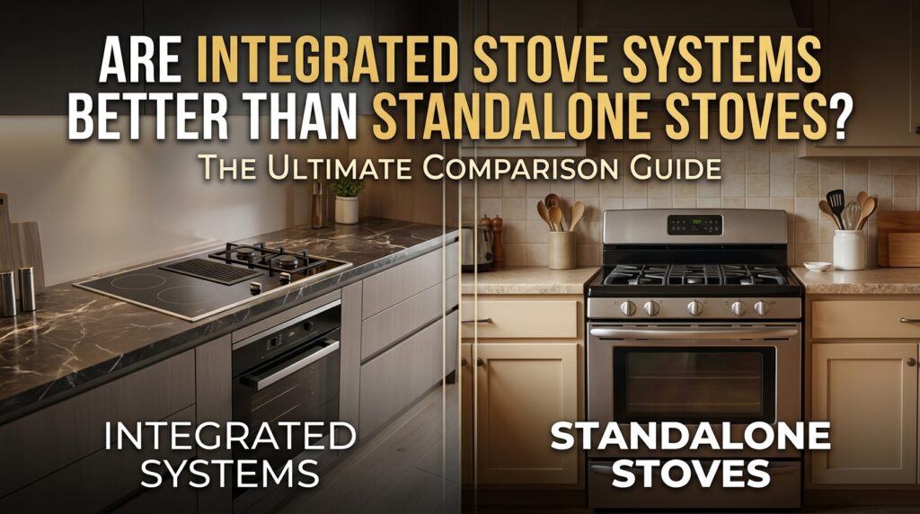 Are integrated stove systems better than standalone stoves