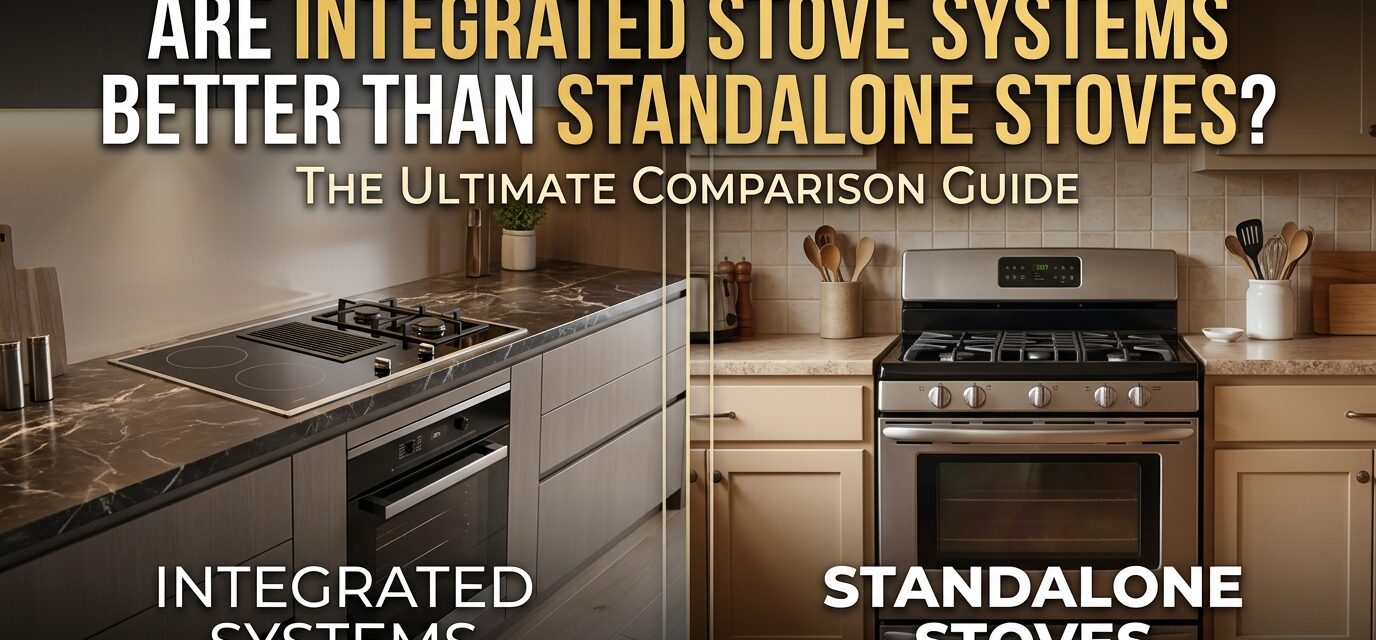 Are integrated stove systems better than standalone stoves
